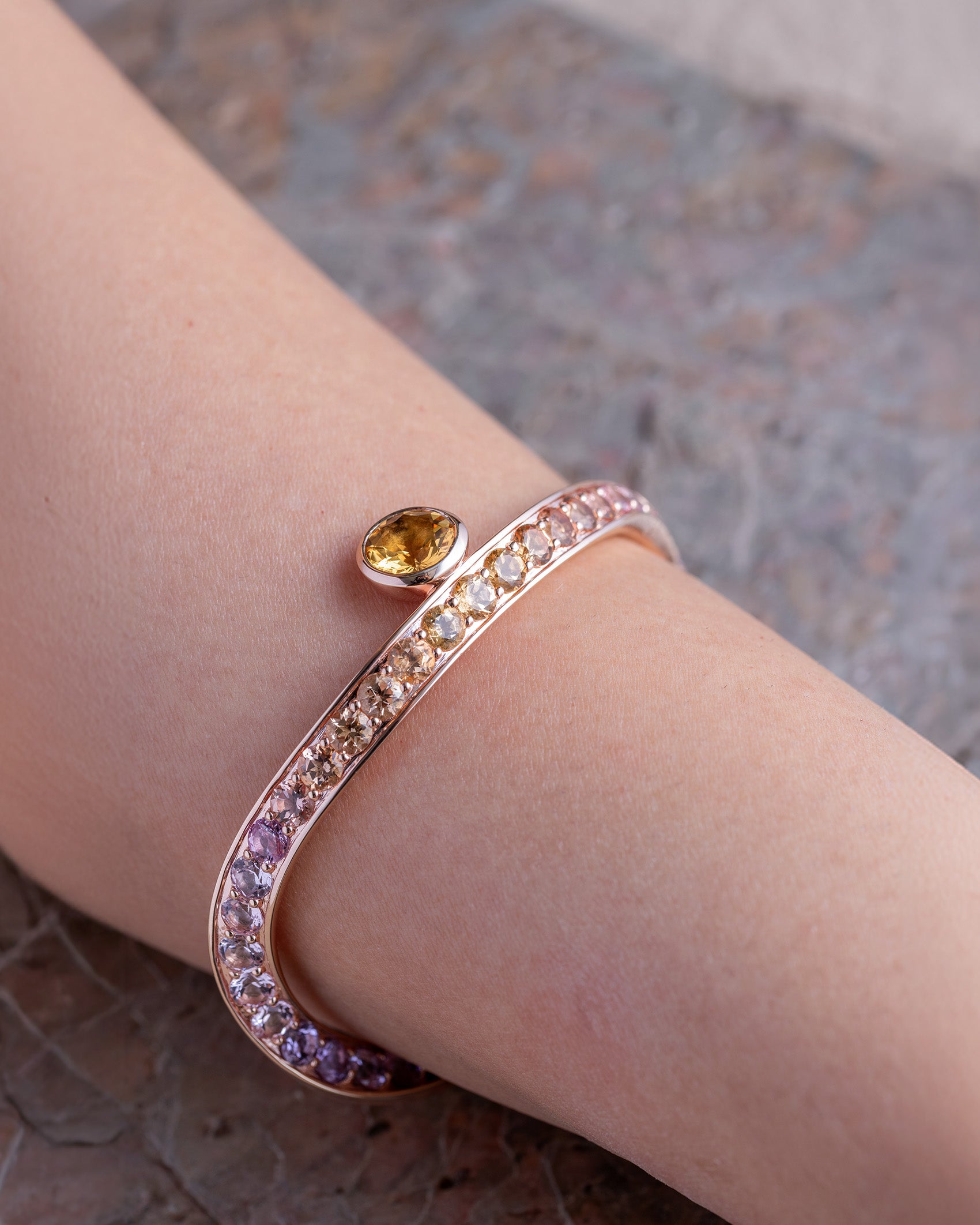 Santorini Sunset Cuff