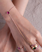 Bloom to Gold Handchain