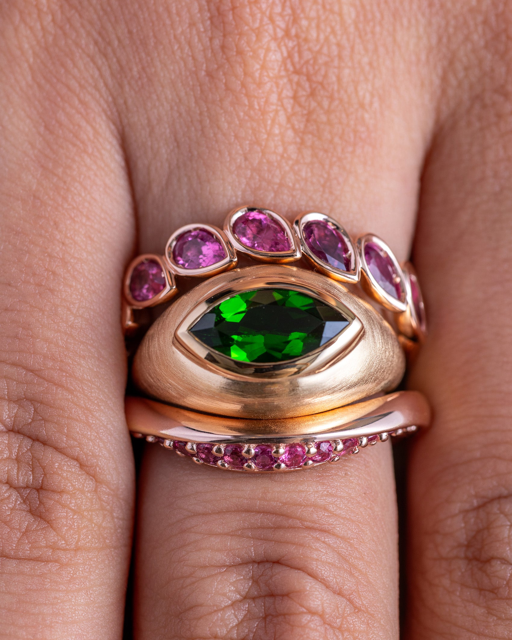 Spring Bubble Signet Ring