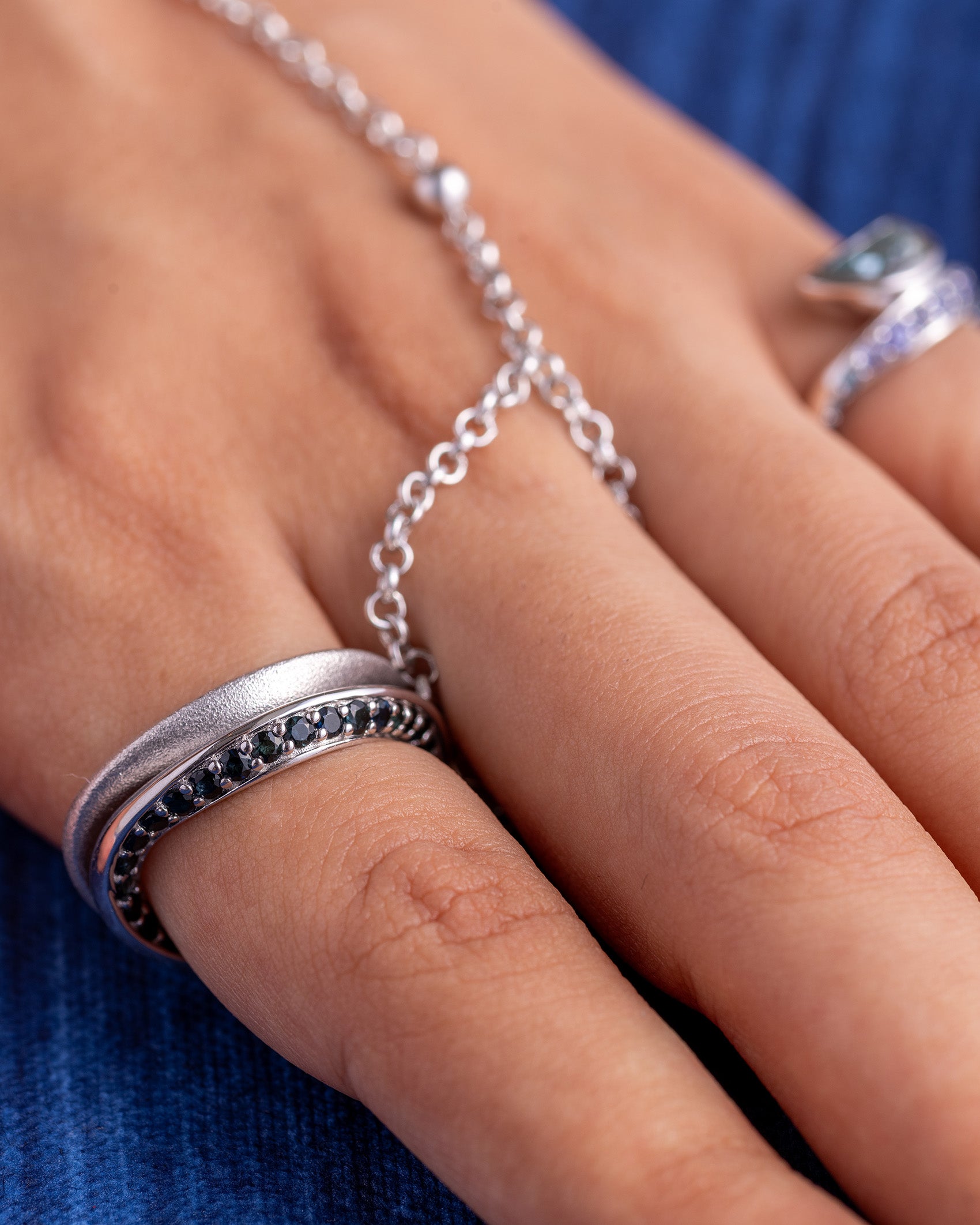 Tanzanite Eternal Silver Duo
